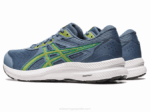 Asics gel-contender 8 zapatillas azul acero y ralladura lima - Image 3