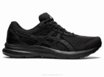 Asics gel-contender 8 zapatillas deportivas negro gris para correr