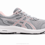 Asics gel-contender 8 zapatillas gris piedmont rosa escarchado deportivas
