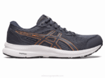 Asics gel-contender 8 zapato gris metrópolis ligero y cómodo
