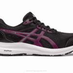 Asics Gel Contender Zapatillas Negro Rosa Rendimiento