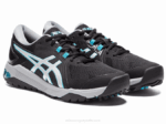 Asics gel course glide hombres negro plata rendimiento confort - Image 2