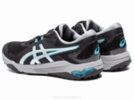 Asics gel course glide hombres negro plata rendimiento confort - Image 3