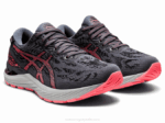 Asics Gel Cumulus 23 Zapatillas Running Gris Negro - Image 2