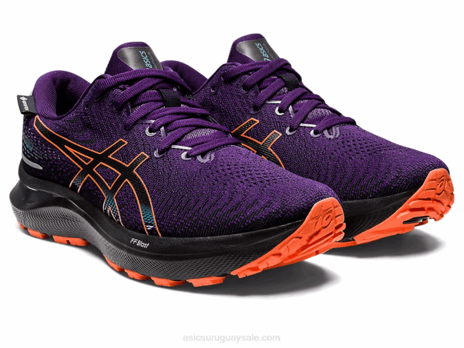 Asics Gel Cumulus 24 GTX Zapatillas Noche Naranja Ideal para Correr - Image 2