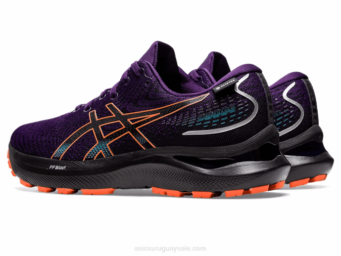Asics Gel Cumulus 24 GTX Zapatillas Noche Naranja Ideal para Correr - Image 3