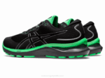 Asics Gel Cumulus 24 Lite Show Zapatillas Negras y Verdes - Image 3