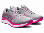 Asics Gel Cumulus 24 Zapatillas Ancho Hoja de Roca Rosa Glo - Image 2