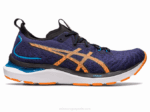Asics gel-cumulus 24 zapatillas deportivas azul índigo melocotón