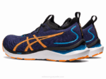 Asics gel-cumulus 24 zapatillas deportivas azul índigo melocotón - Image 3