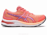 Asics gel-cumulus 24 zapatillas escolares papaya púrpura polvoriento