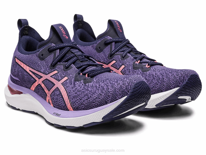 Asics gel-cumulus 24 zapatillas morado polvoriento papaya estilo y comodidad - Image 2