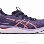 Asics gel-cumulus 24 zapatillas morado polvoriento papaya estilo y comodidad