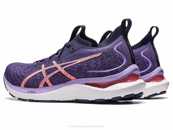 Asics gel-cumulus 24 zapatillas morado polvoriento papaya estilo y comodidad - Image 3