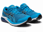 Asics Gel Cumulus 24 Zapatillas Primaria Azul Isla Melocotón - Image 2