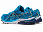 Asics Gel Cumulus 24 Zapatillas Primaria Azul Isla Melocotón - Image 3