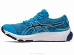 Asics Gel Cumulus 24 Zapatillas Primaria Azul Isla Melocotón - Image 4