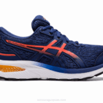 Asics gel-cumulus 24 zapatos escolares océano profundo tomate cherry