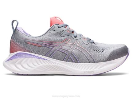 Asics Gel Cumulus 25 Ancho Yeso Papaya Zapatillas Comodas