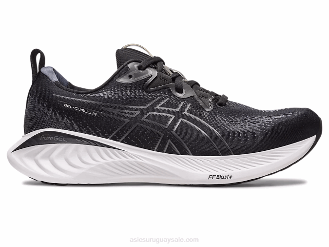 Asics Gel Cumulus 25 Zapatillas Negras y Grises para Correr - Image 1