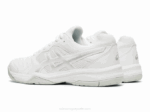 Asics gel dedicado 6 zapatillas plata blanca rendimiento alto - Image 3