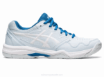 Asics gel dedicado 7 cielo blanco rendimiento y comodidad