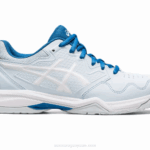 Asics gel dedicado 7 cielo blanco rendimiento y comodidad