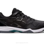 Asics gel dedicado 7 negro bronce rendimiento máximo