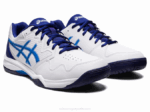 Asics gel dedicado 7 running blanco azul eléctrico - Image 2
