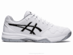 Asics gel dedicado 7 zapatillas blancas y negras