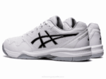 Asics gel dedicado 7 zapatillas blancas y negras - Image 3