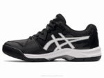 Asics gel dedicado 7 zapatillas blancas y negras - Image 4