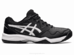 Asics gel dedicado 7 zapatillas blancas y negras