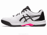 Asics Gel Dedicado 7 Zapatillas Blanco Rosa Fuerte Rendimiento - Image 4