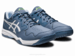 Asics gel dedicado 7 zapato running acero azul blanco - Image 2