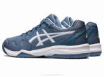 Asics gel dedicado 7 zapato running acero azul blanco - Image 3