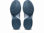 Asics gel dedicado 7 zapato running acero azul blanco - Image 7