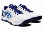 Asics gel dedicate 7 arcilla blanco azul eléctrico para tenis - Image 2