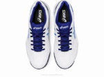 Asics gel dedicate 7 arcilla blanco azul eléctrico para tenis - Image 6