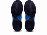 Asics gel dedicate 7 arcilla blanco azul eléctrico para tenis - Image 7