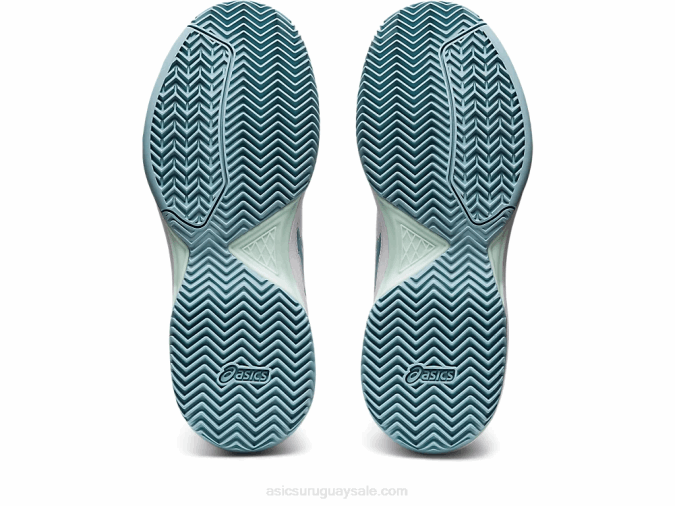 Asics gel-dedicate 7 arcilla blanco y azul humo tennis rendimiento - Image 7