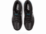 Asics gel-dedicate 7 tenis arcilla negro azul isla - Image 6