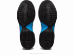 Asics gel-dedicate 7 tenis arcilla negro azul isla - Image 7