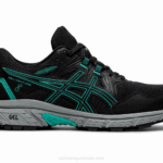 Asics gel deportivo negro 8 para rendimiento excepcional