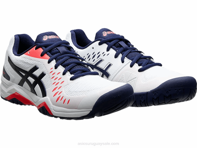 Asics Gel Desafiador 12 Zapatillas Blancas para Correr - Image 2