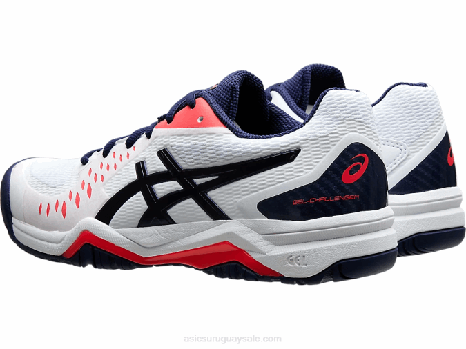 Asics Gel Desafiador 12 Zapatillas Blancas para Correr - Image 3