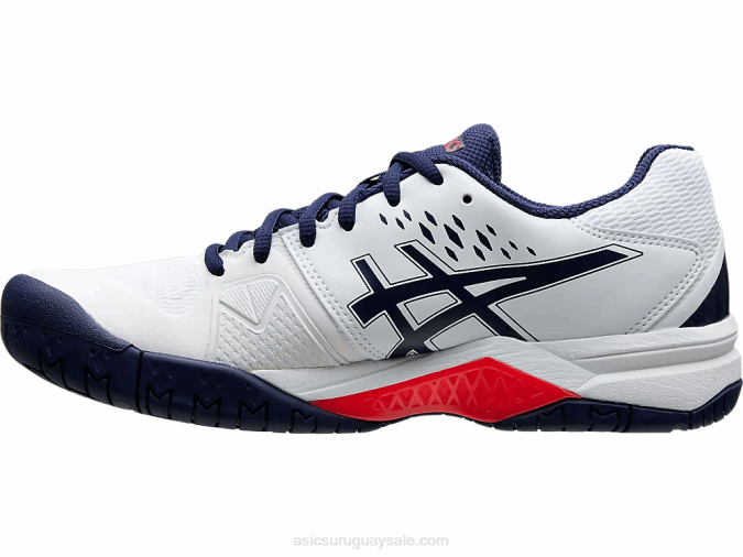 Asics Gel Desafiador 12 Zapatillas Blancas para Correr - Image 4