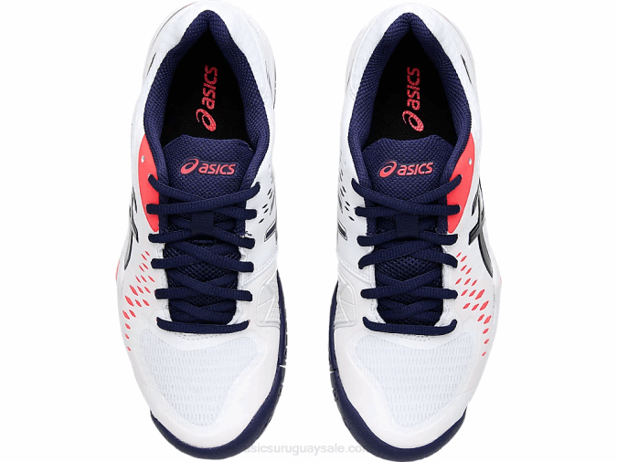 Asics Gel Desafiador 12 Zapatillas Blancas para Correr - Image 6