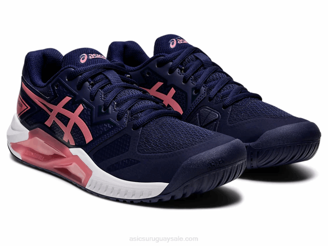 Asics Gel Desafiador 13 Chaquetón Rosa Ahumado Rendimiento y Estilo - Image 2