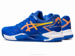Asics gel desafiador 13 zapatillas azul atún melocotón deportivas - Image 3